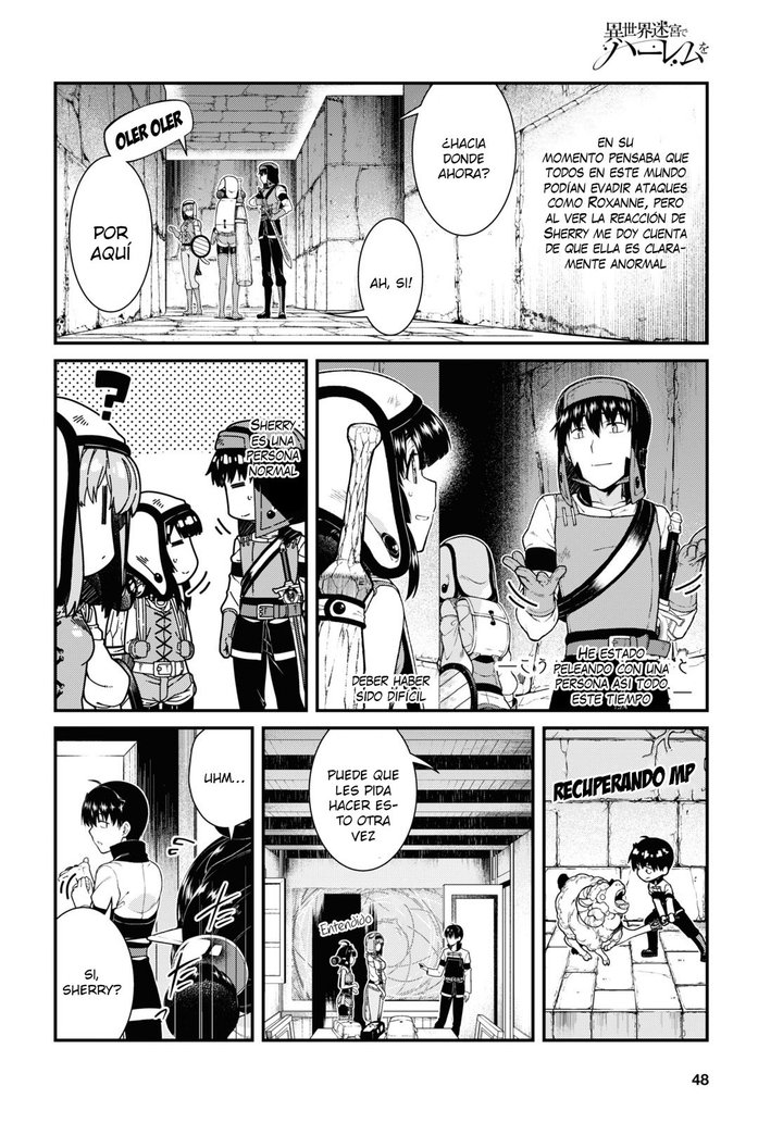 Isekai Meikyuu de Dorei Harem wo Capítulo 17.2 - Página 3