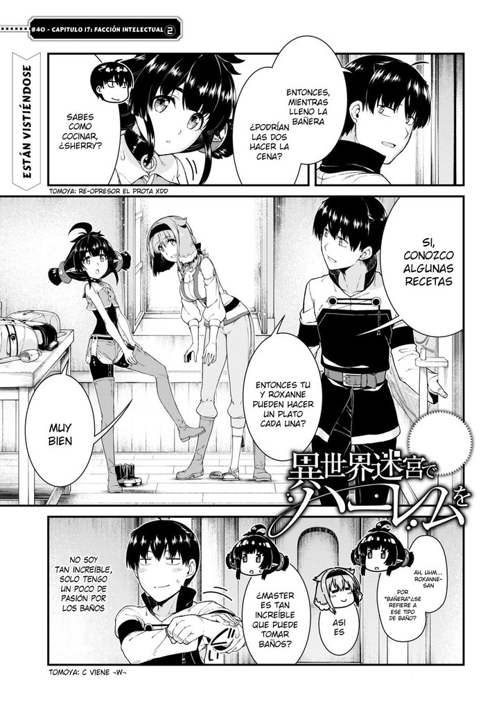Isekai Meikyuu de Dorei Harem wo Capítulo 17 - Página 3