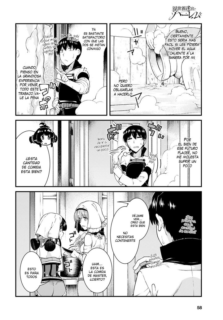 Isekai Meikyuu de Dorei Harem wo Capítulo 17 - Página 4