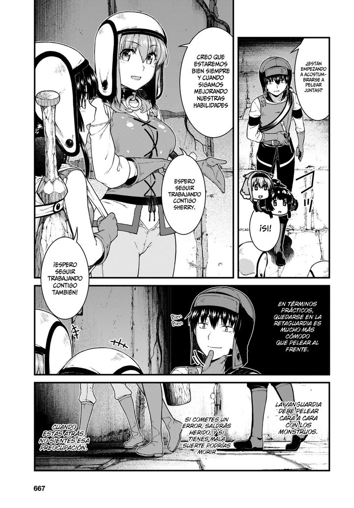 Isekai Meikyuu de Dorei Harem wo Capítulo 19.2 - Página 17
