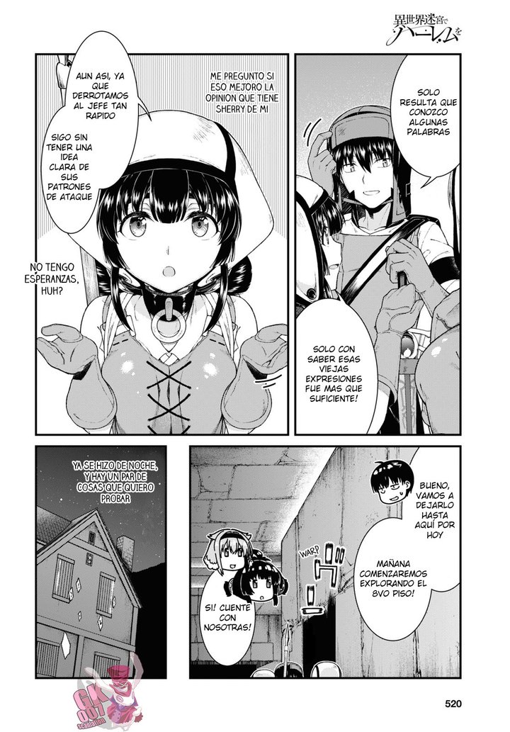 Isekai Meikyuu de Dorei Harem wo Capítulo 20.3 - Página 11