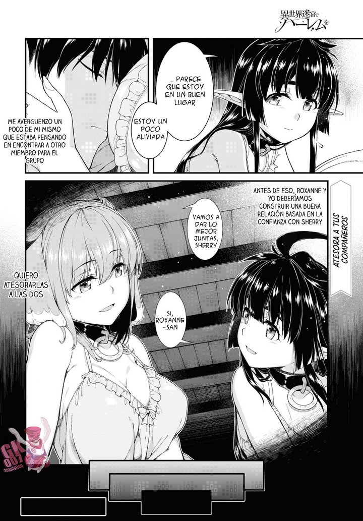 Isekai Meikyuu de Dorei Harem wo Capítulo 20.3 - Página 17