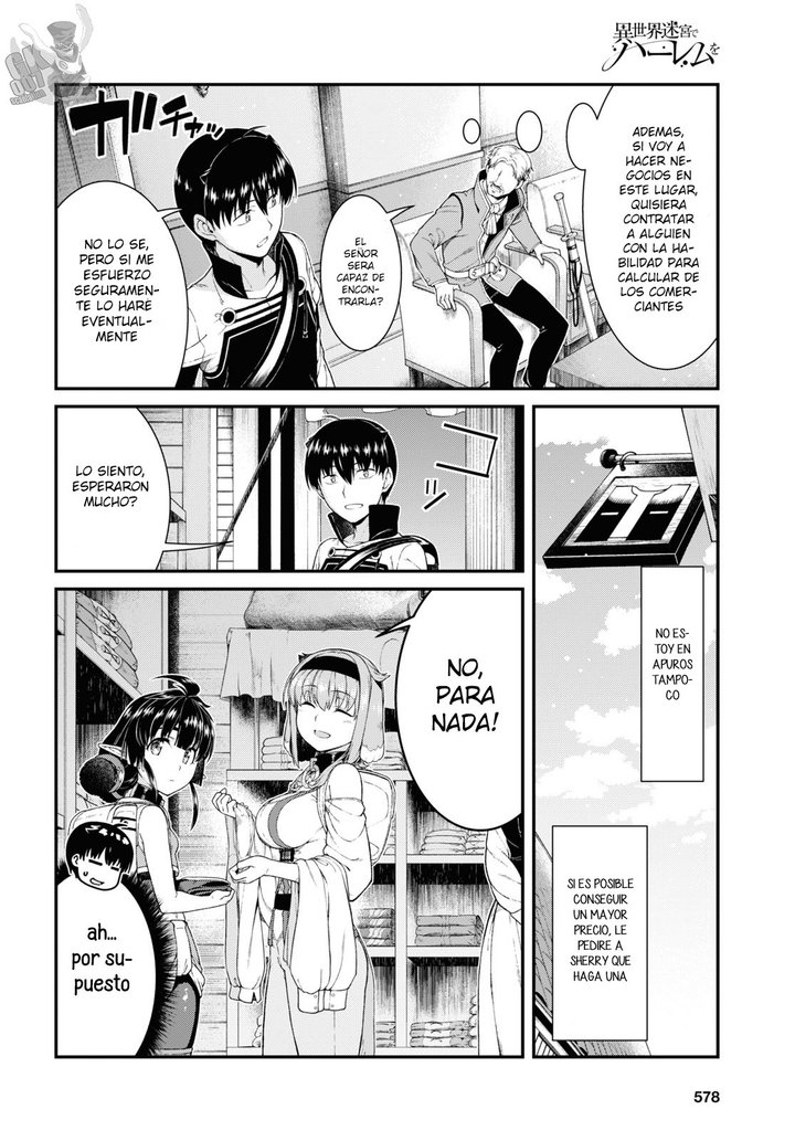 Isekai Meikyuu de Dorei Harem wo Capítulo 20.5 - Página 14