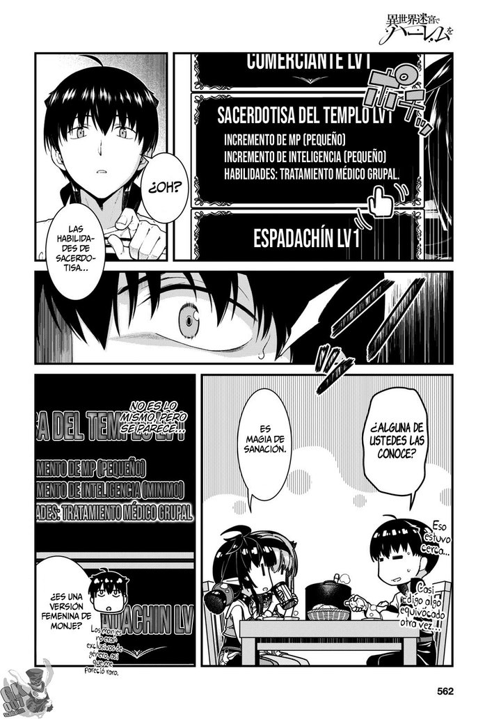 Isekai Meikyuu de Dorei Harem wo Capítulo 20 - Página 3