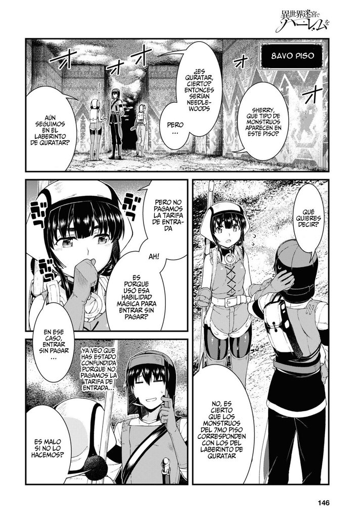 Isekai Meikyuu de Dorei Harem wo Capítulo 21.1 - Página 18