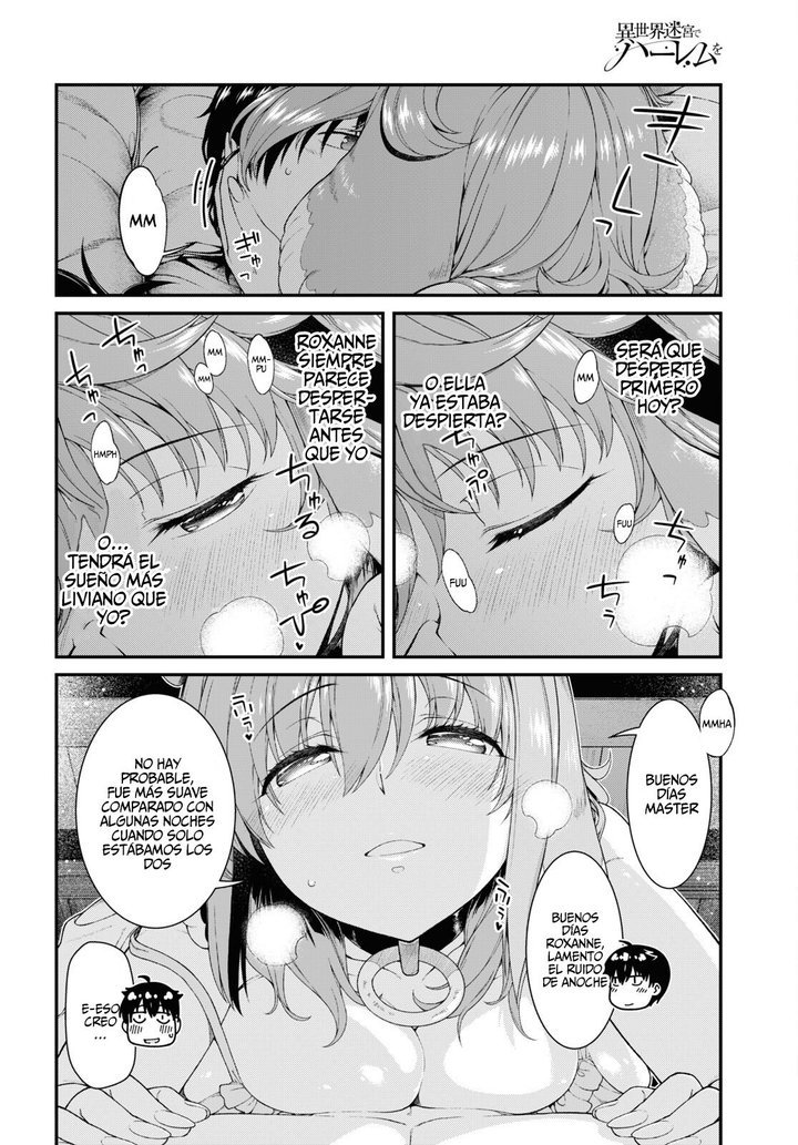 Isekai Meikyuu de Dorei Harem wo Capítulo 21.1 - Página 4