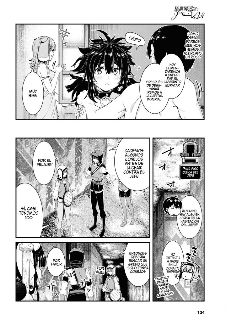 Isekai Meikyuu de Dorei Harem wo Capítulo 21.1 - Página 6