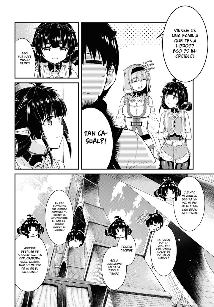 Isekai Meikyuu de Dorei Harem wo Capítulo 21.2 - Página 14