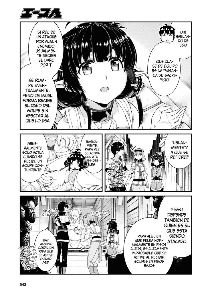 Isekai Meikyuu de Dorei Harem wo Capítulo 21.4 - Página 7