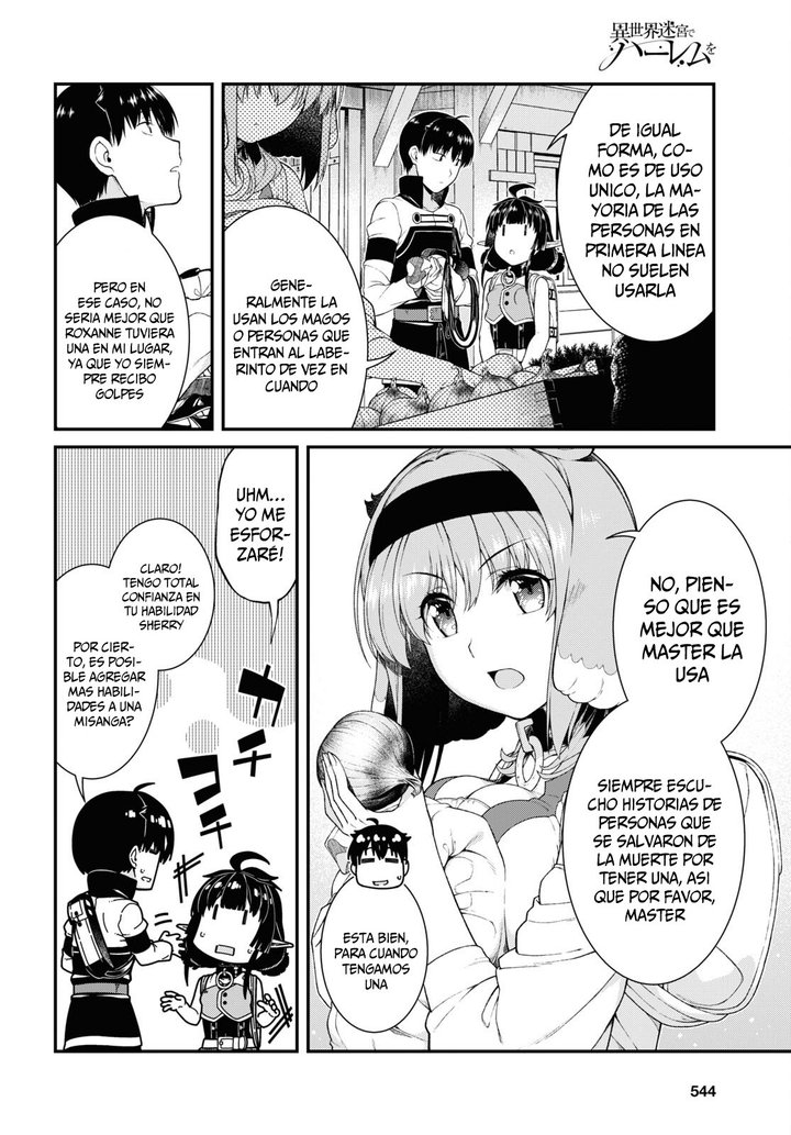 Isekai Meikyuu de Dorei Harem wo Capítulo 21.4 - Página 8