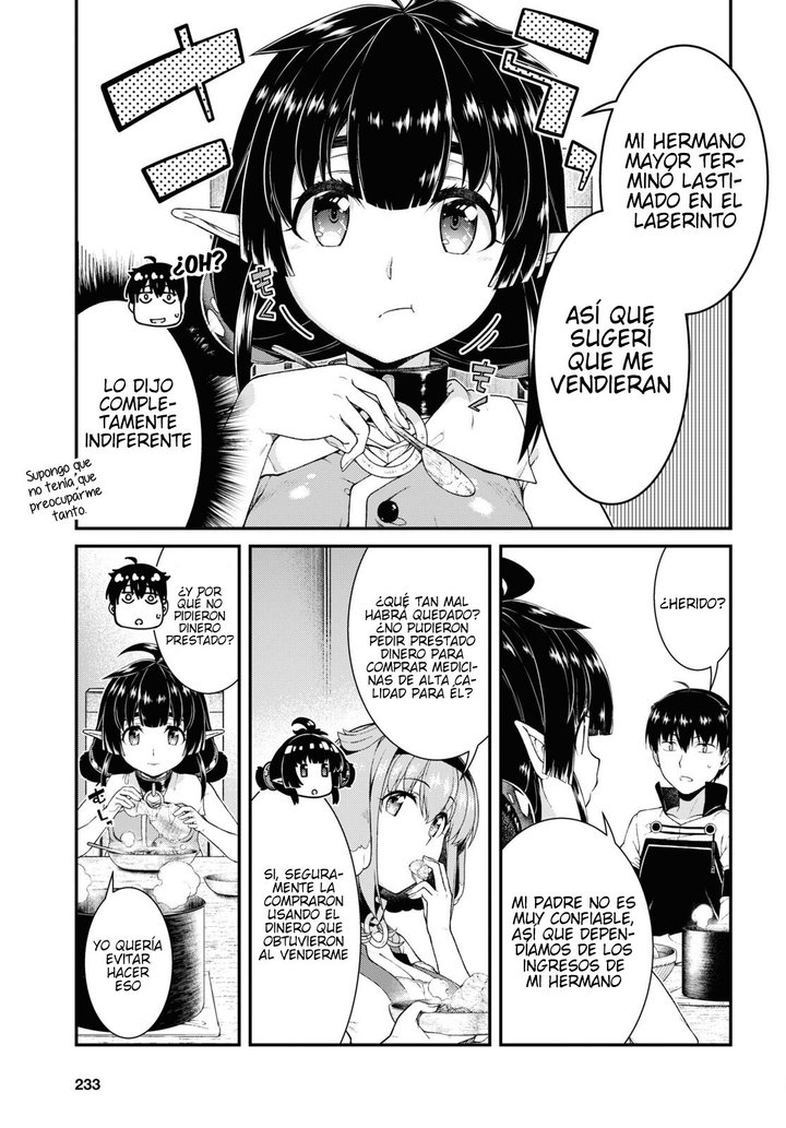 Isekai Meikyuu de Dorei Harem wo Capítulo 21.5 - Página 9