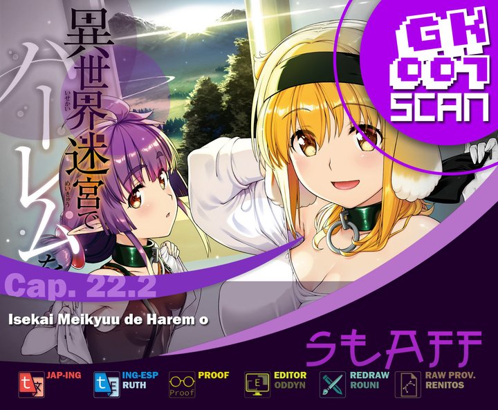 Isekai Meikyuu de Dorei Harem wo Capítulo 22.2 - Página 1