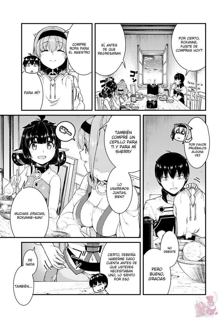 Isekai Meikyuu de Dorei Harem wo Capítulo 22.4 - Página 7