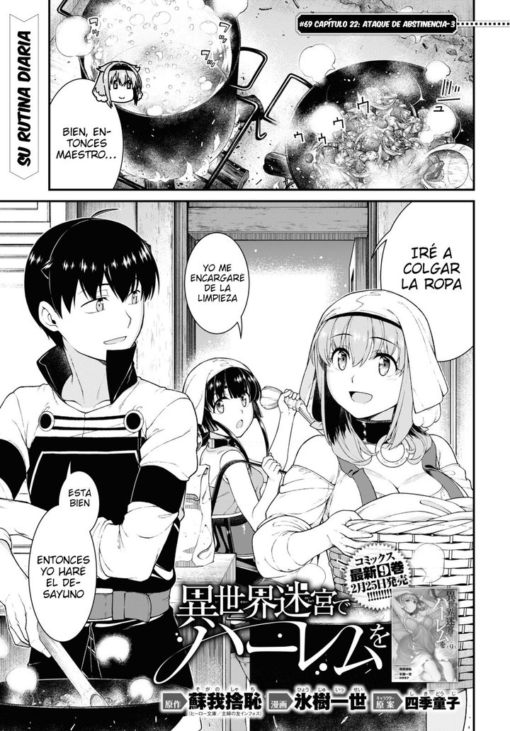 Isekai Meikyuu de Dorei Harem wo Capítulo 23.3 - Página 3