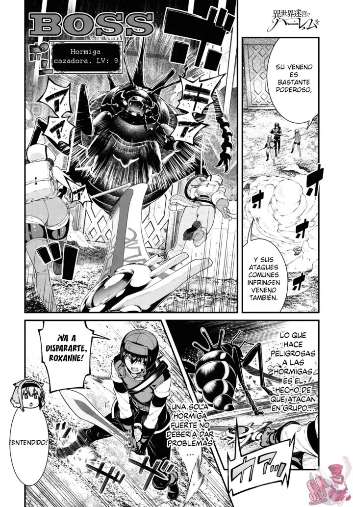 Isekai Meikyuu de Dorei Harem wo Capítulo 24.2 - Página 8