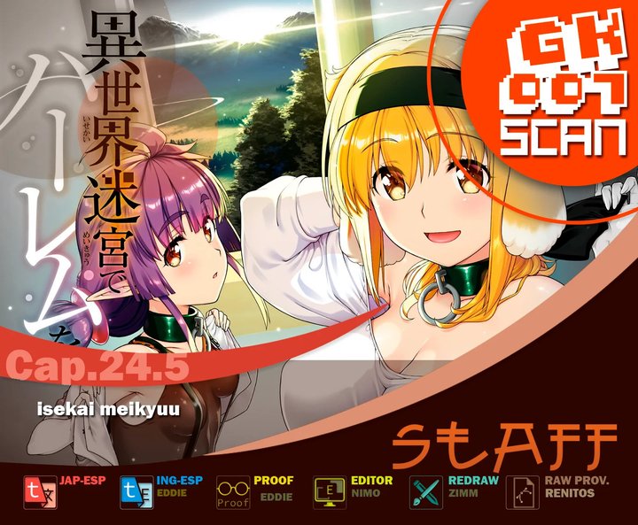 Isekai Meikyuu de Dorei Harem wo Capítulo 24.5 - Página 1