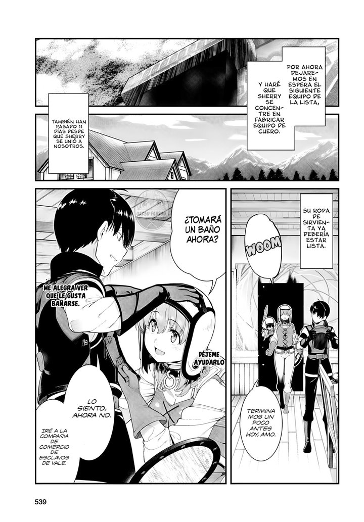Isekai Meikyuu de Dorei Harem wo Capítulo 24 - Página 12