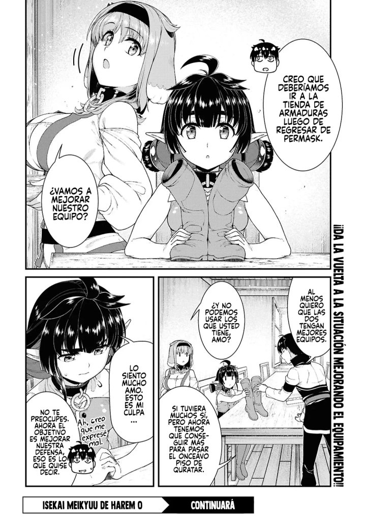 Isekai Meikyuu de Dorei Harem wo Capítulo 25.1 - Página 17