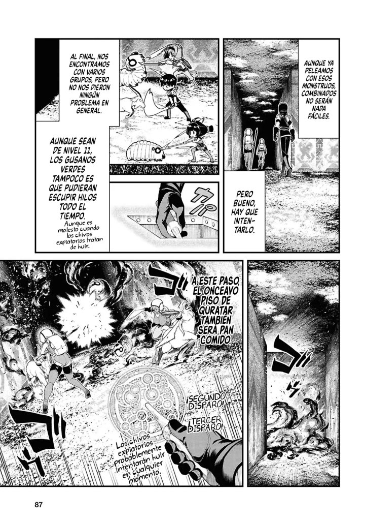 Isekai Meikyuu de Dorei Harem wo Capítulo 25.1 - Página 8