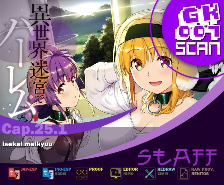 Isekai Meikyuu de Dorei Harem wo Capítulo 25 - Página 1