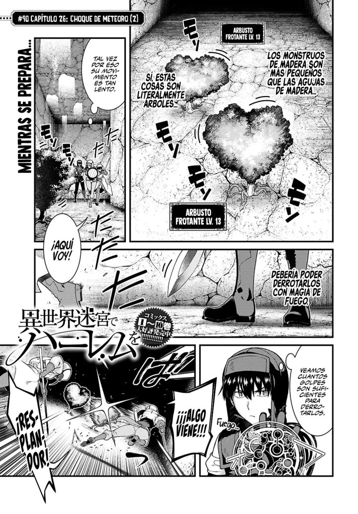 Isekai Meikyuu de Dorei Harem wo Capítulo 26.2 - Página 3
