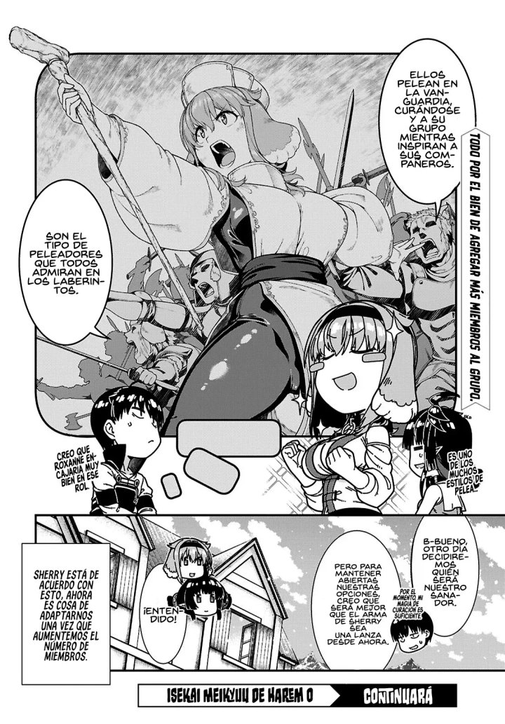 Isekai Meikyuu de Dorei Harem wo Capítulo 26.3 - Página 11