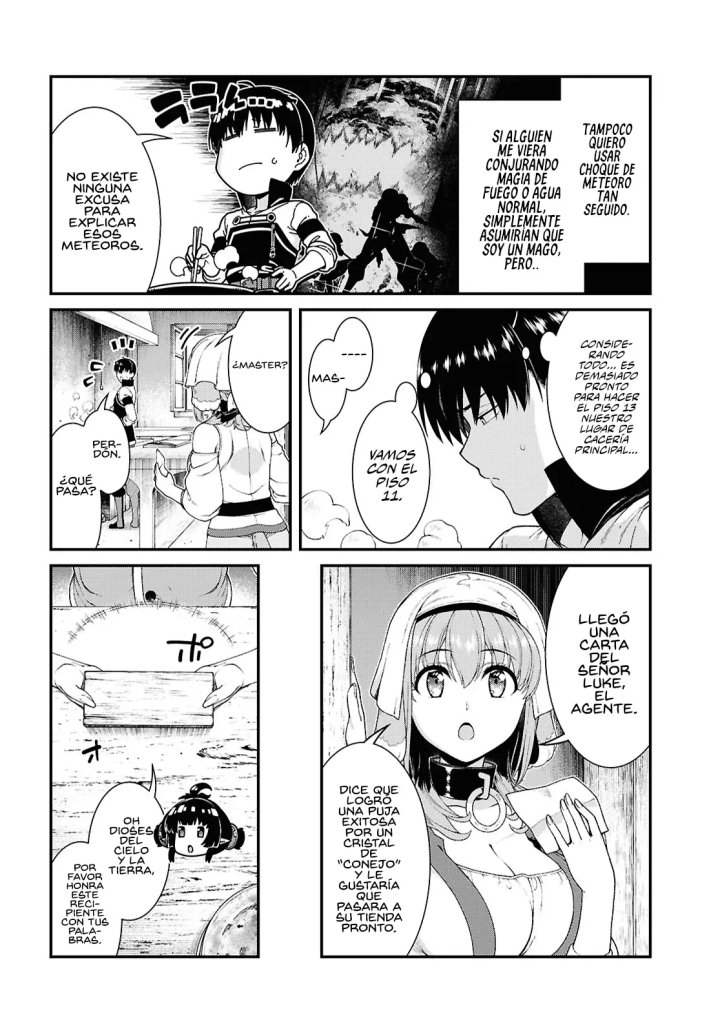 Isekai Meikyuu de Dorei Harem wo Capítulo 26.3 - Página 3