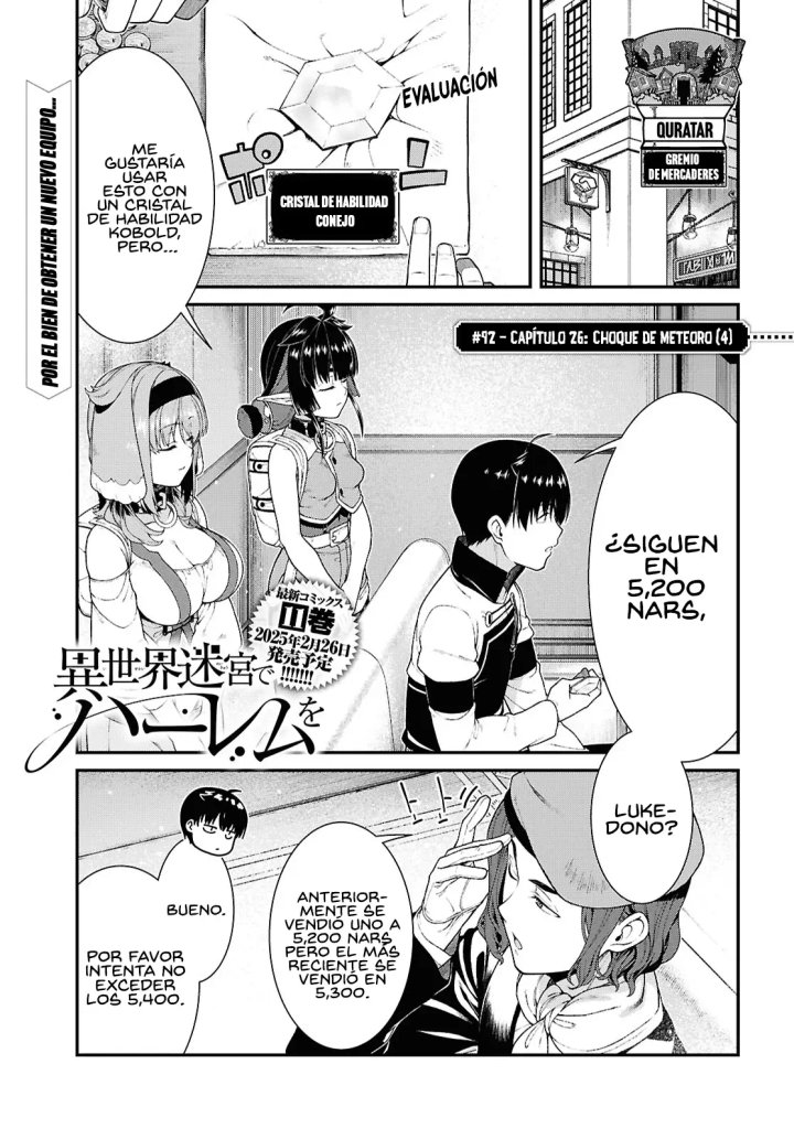 Isekai Meikyuu de Dorei Harem wo Capítulo 26.4 - Página 2