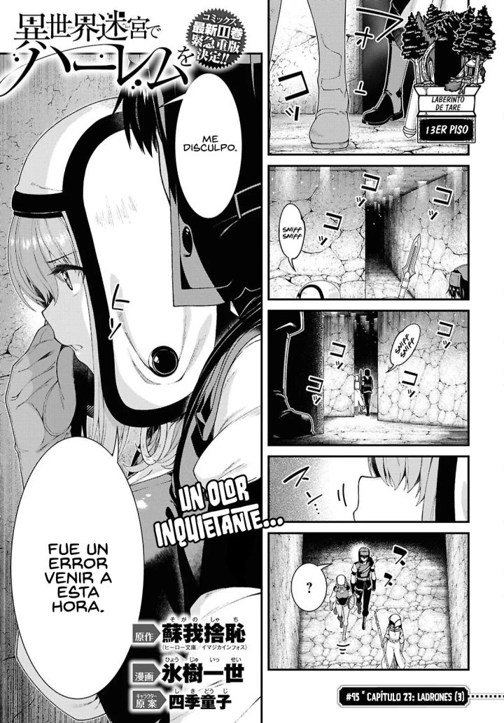 Isekai Meikyuu de Dorei Harem wo Capítulo 27.3 - Página 3