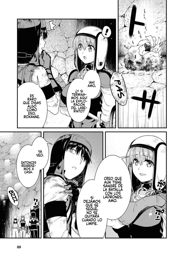 Isekai Meikyuu de Dorei Harem wo Capítulo 27.4 - Página 9