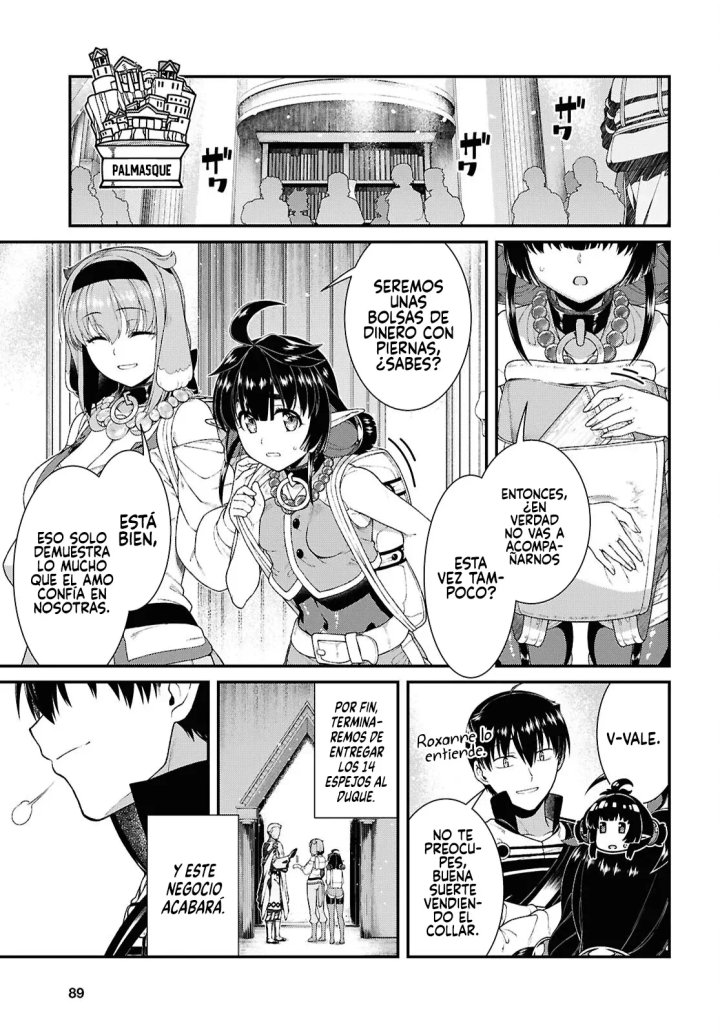 Isekai Meikyuu de Dorei Harem wo Capítulo 28.1 - Página 5