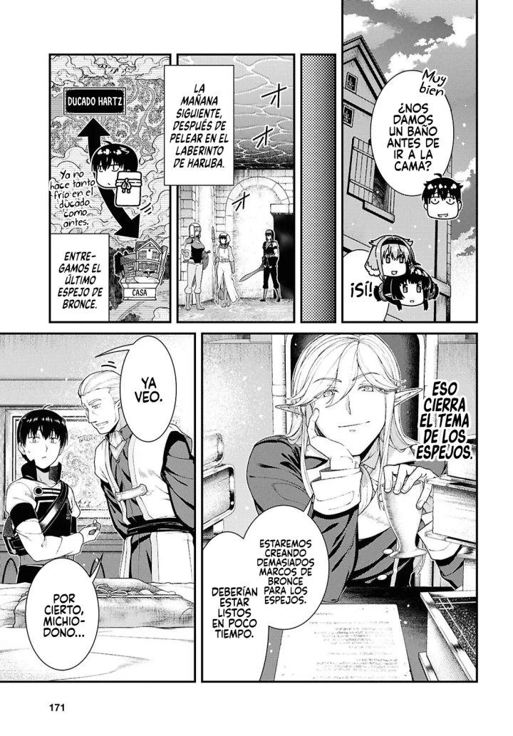 Isekai Meikyuu de Dorei Harem wo Capítulo 28.4 - Página 7