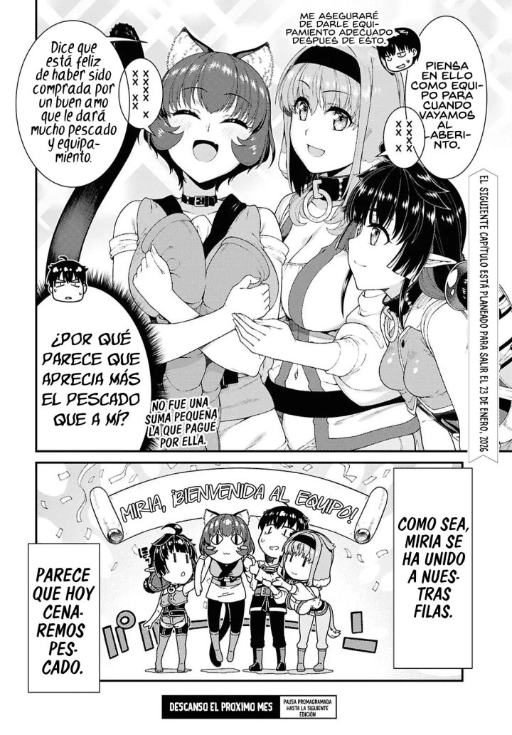 Isekai Meikyuu de Dorei Harem wo Capítulo 28.6 - Página 12
