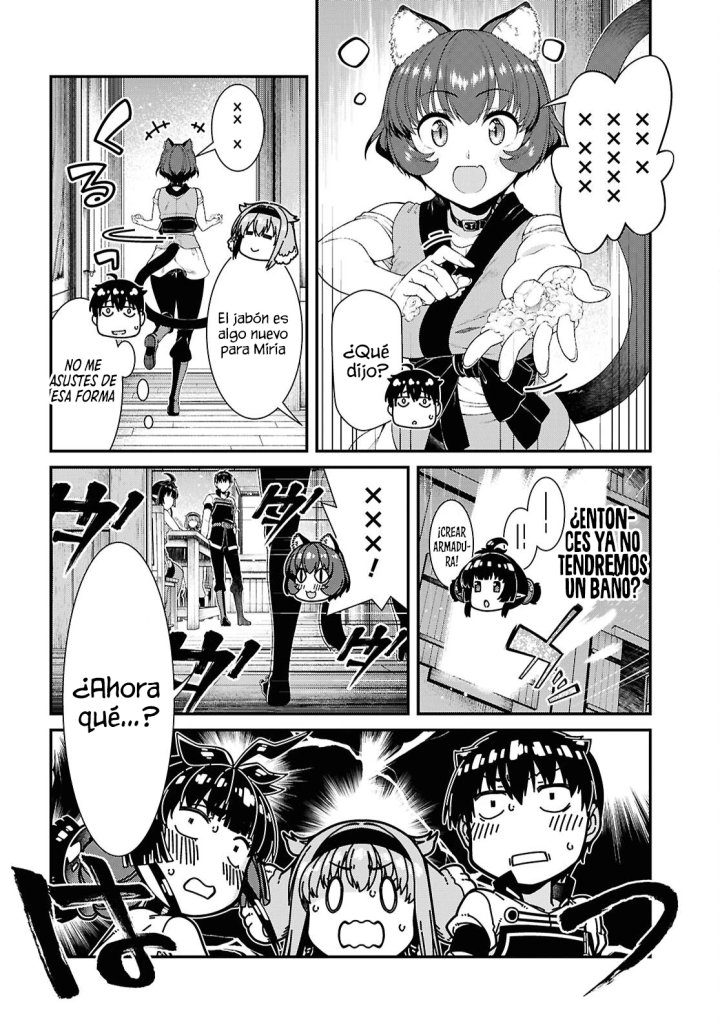 Isekai Meikyuu de Dorei Harem wo Capítulo 28.9 - Página 15