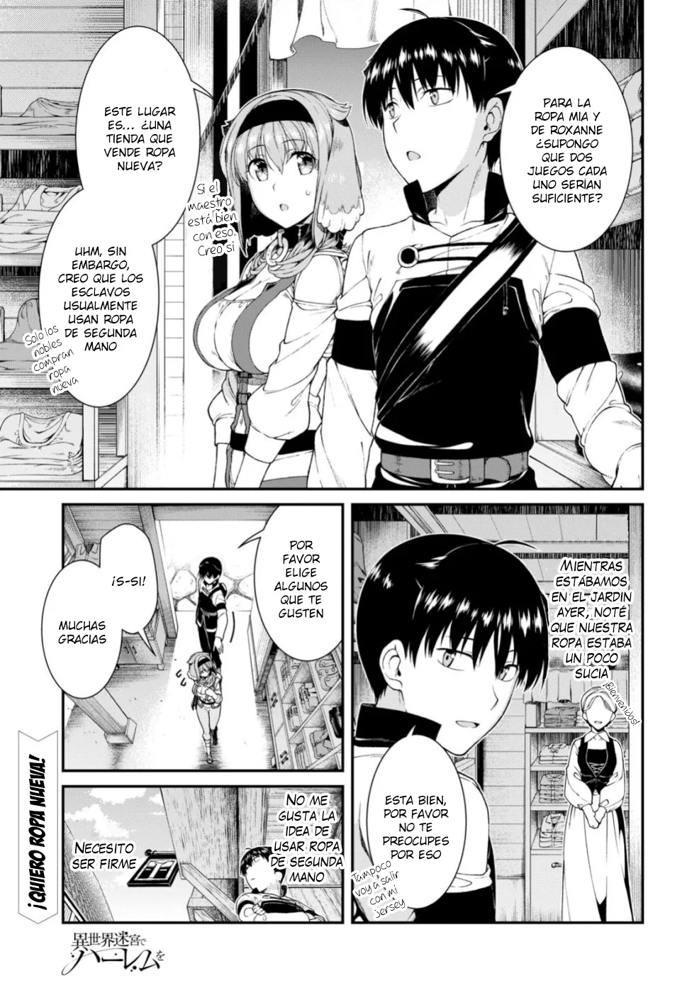 Isekai Meikyuu de Dorei Harem wo Capítulo 28 - Página 2