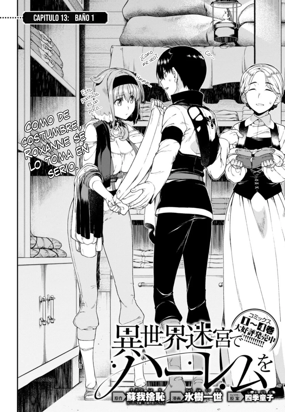 Isekai Meikyuu de Dorei Harem wo Capítulo 28 - Página 3