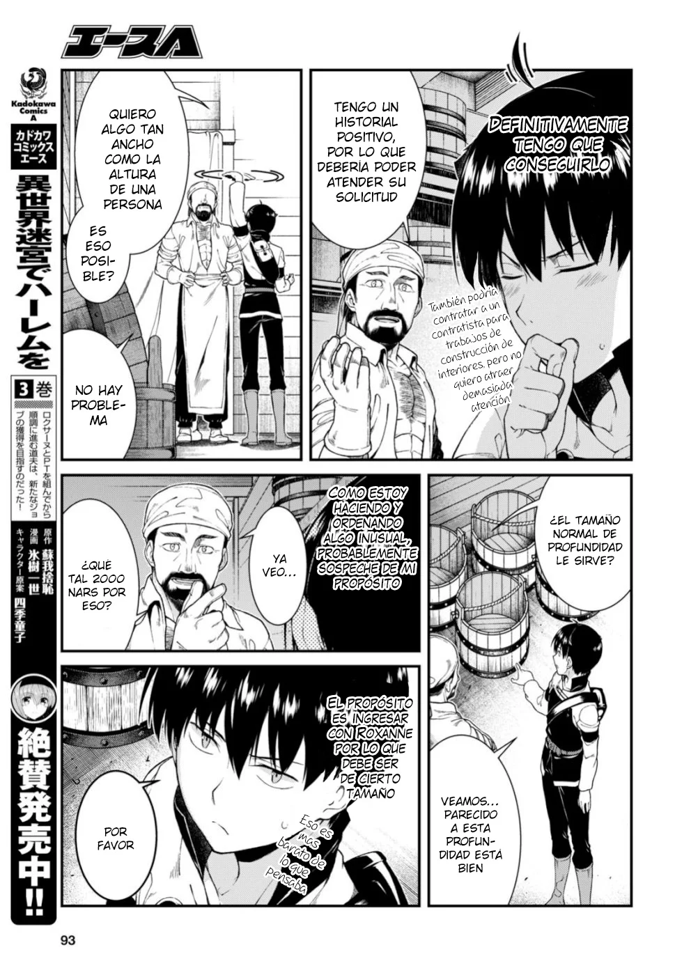 Isekai Meikyuu de Dorei Harem wo Capítulo 28 - Página 8