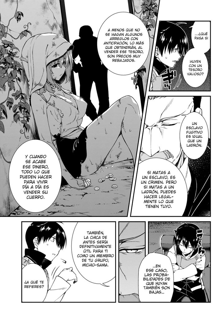 Isekai Meikyuu de Dorei Harem wo Capítulo 3.2 - Página 8