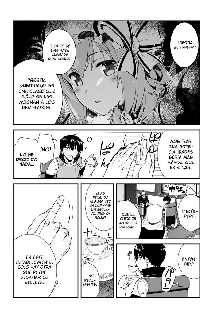 Isekai Meikyuu de Dorei Harem wo Capítulo 3.2 - Página 9