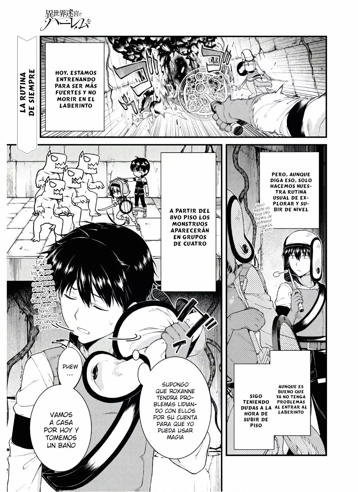 Isekai Meikyuu de Dorei Harem wo Capítulo 36 - Página 2