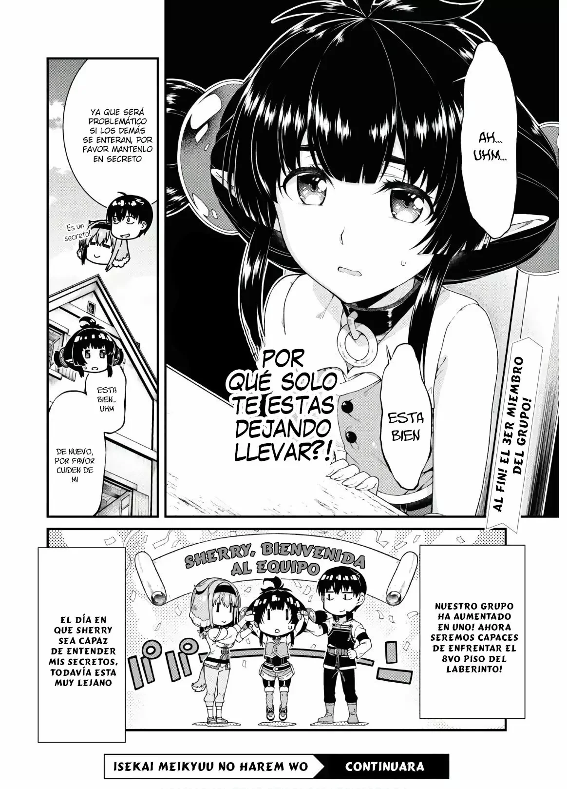 Isekai Meikyuu de Dorei Harem wo Capítulo 38 - Página 36