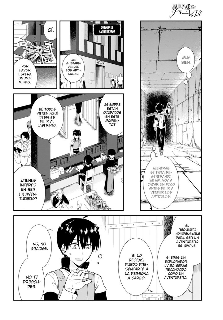 Isekai Meikyuu de Dorei Harem wo Capítulo 4 - Página 15