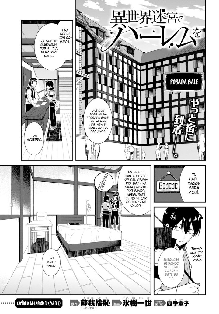 Isekai Meikyuu de Dorei Harem wo Capítulo 4 - Página 2