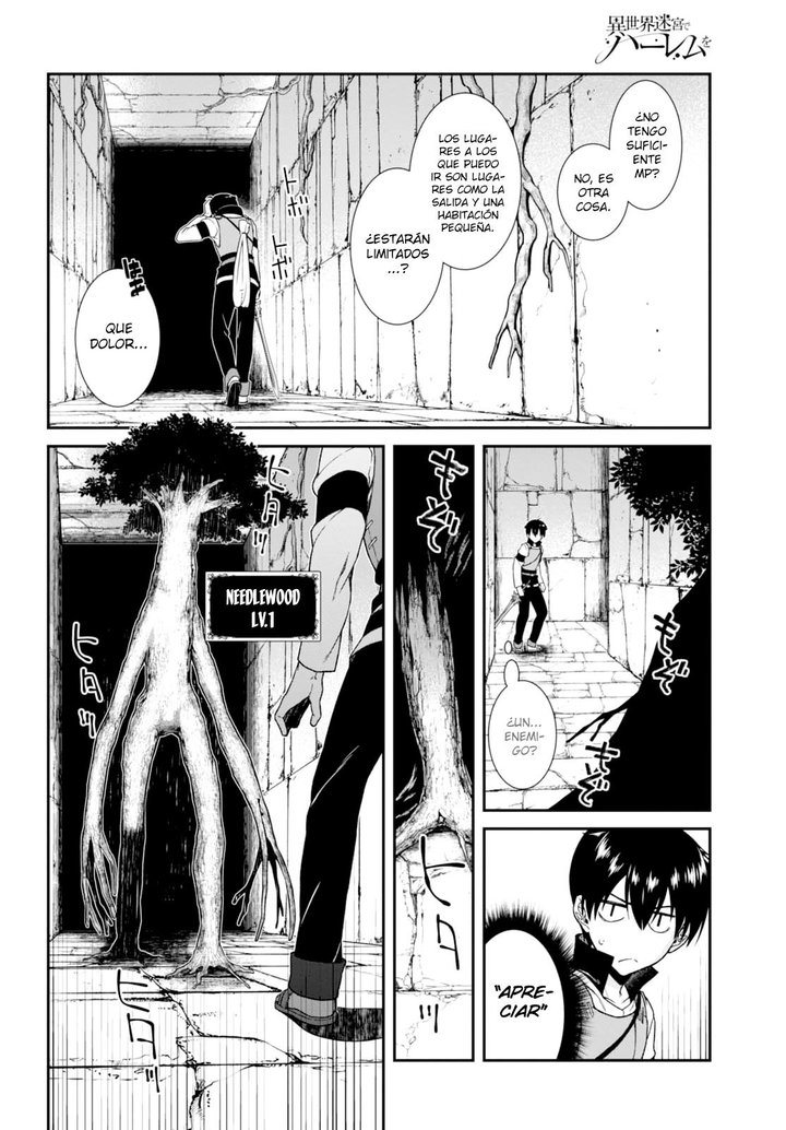 Isekai Meikyuu de Dorei Harem wo Capítulo 4 - Página 9