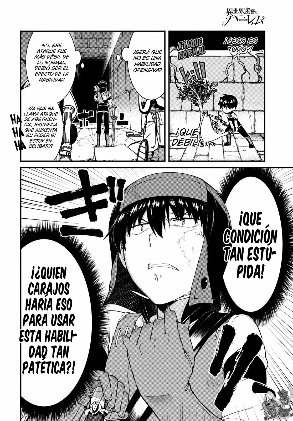 Isekai Meikyuu de Dorei Harem wo Capítulo 46 - Página 7