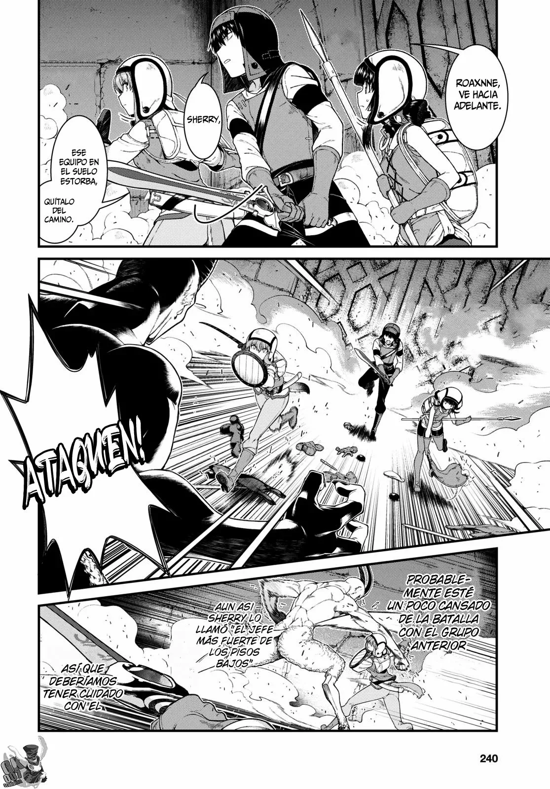 Isekai Meikyuu de Dorei Harem wo Capítulo 48 - Página 3