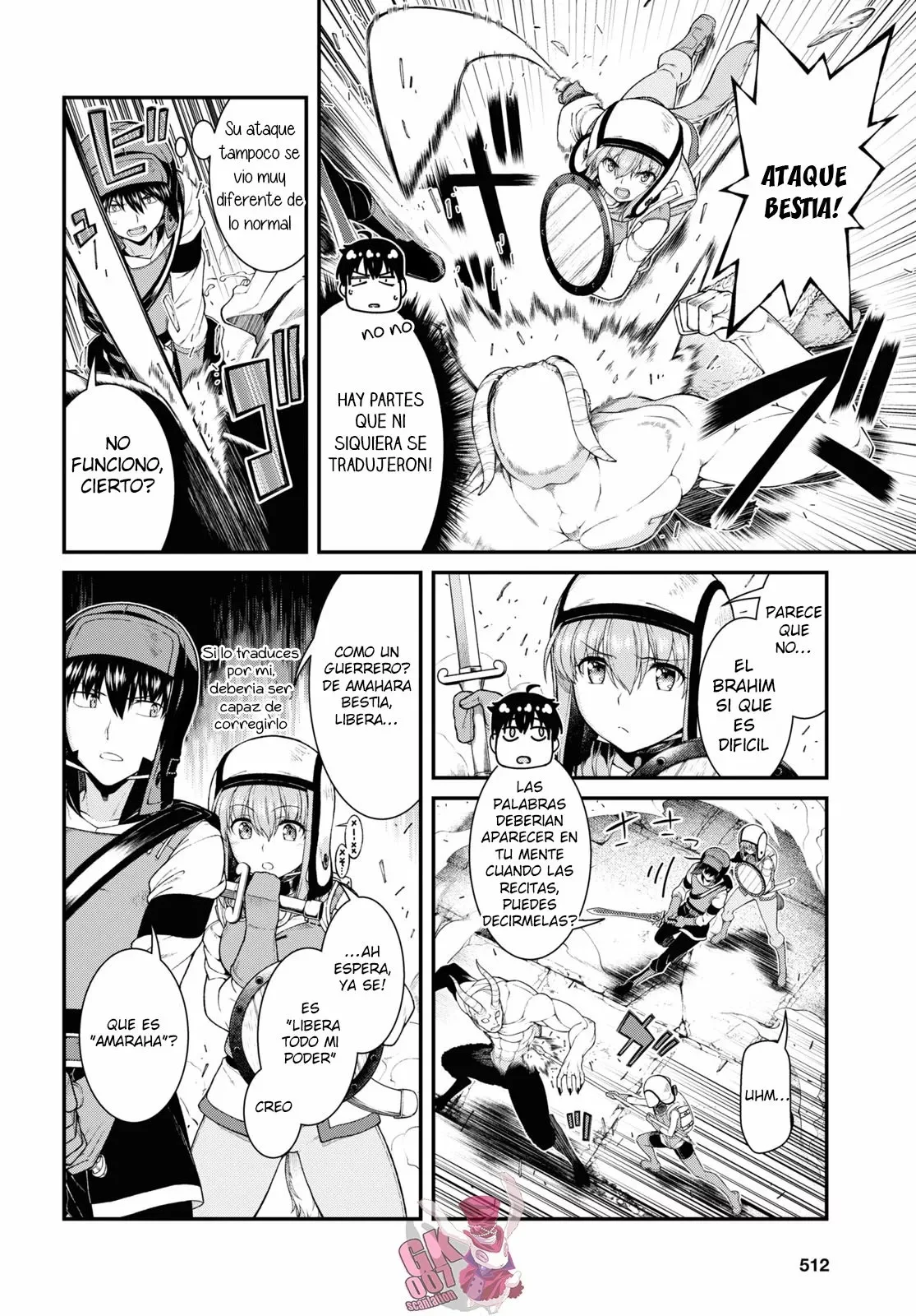 Isekai Meikyuu de Dorei Harem wo Capítulo 50 - Página 4