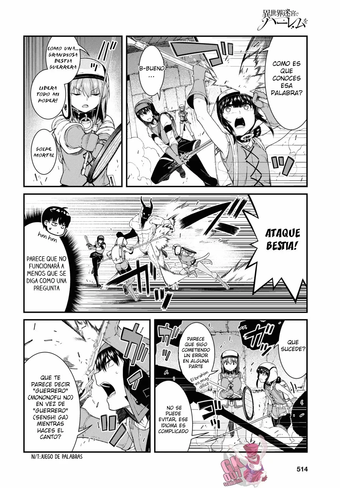 Isekai Meikyuu de Dorei Harem wo Capítulo 50 - Página 6