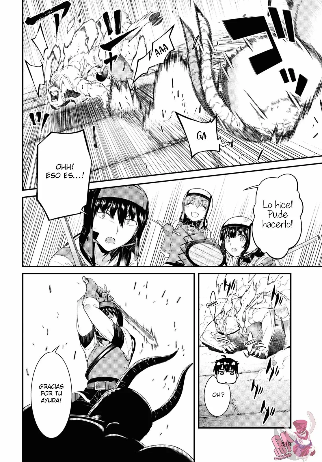 Isekai Meikyuu de Dorei Harem wo Capítulo 50 - Página 9