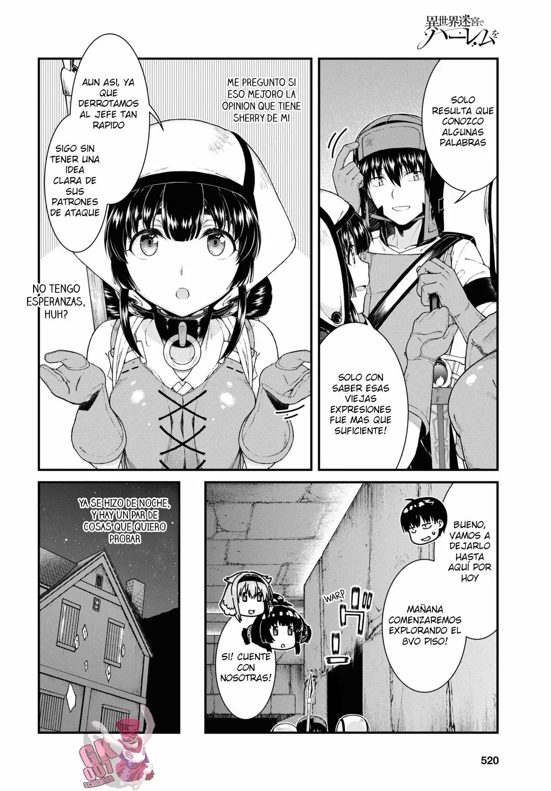 Isekai Meikyuu de Dorei Harem wo Capítulo 50 - Página 11